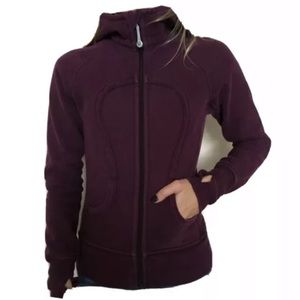 lululemon Women’s Size 4 Scuba Hoodie Maroon